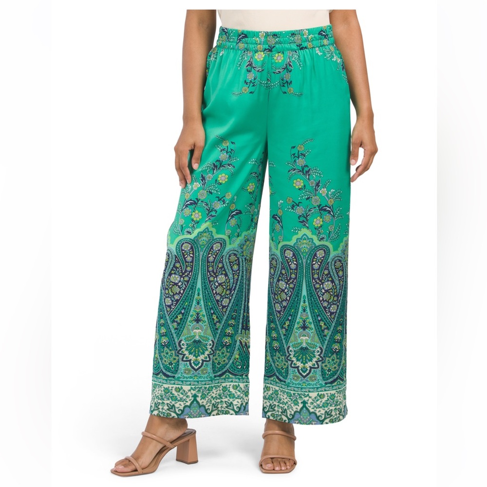 🎉LAST PIECE🎉 RACHEL ZOE High Rise Pull On Wide Leg Pants
